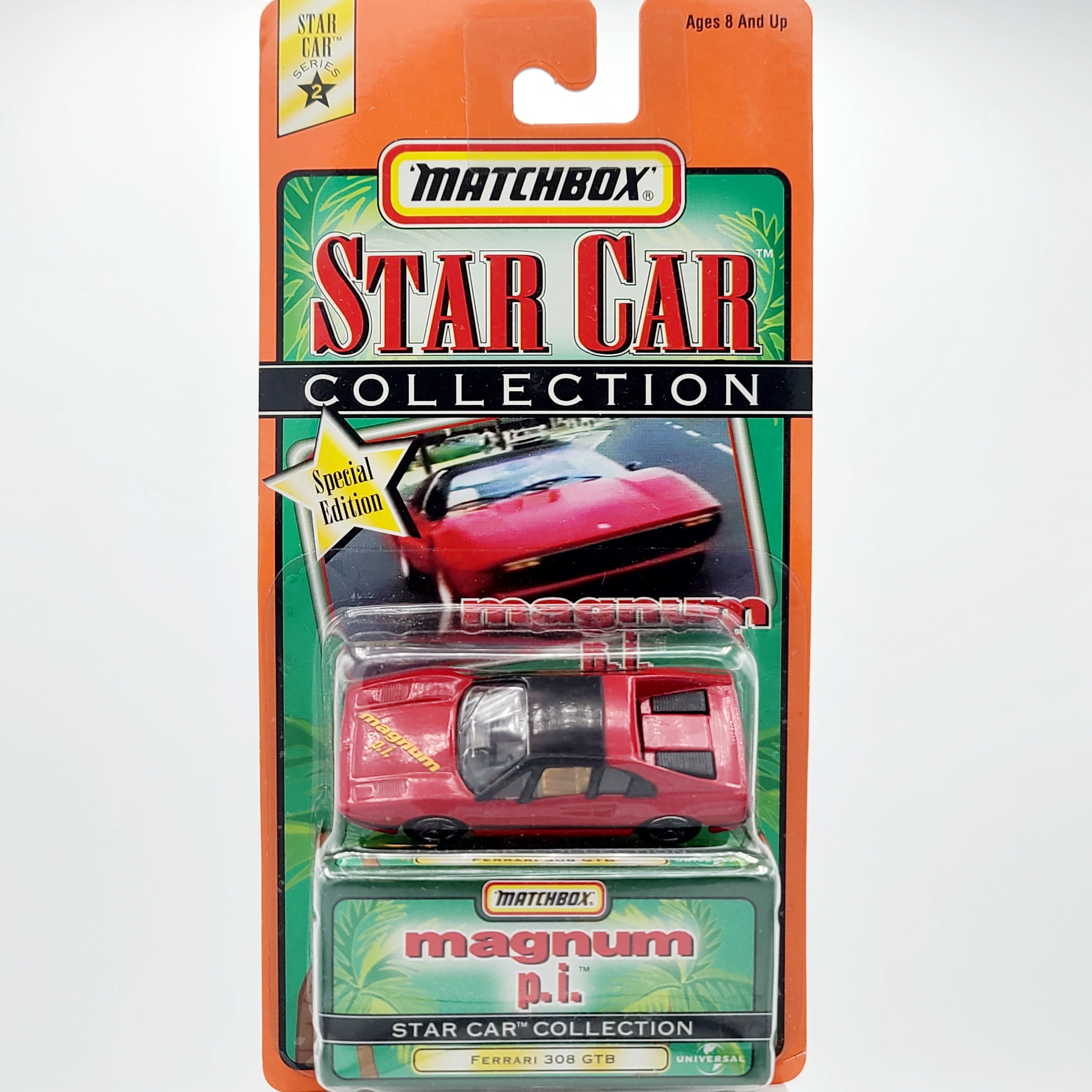 Matchbox Ferrari 308 GTB "Magnum P.I." (1998 MBX Premiere Star Cars Series 2)